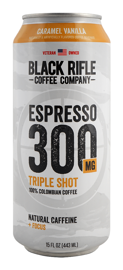 Black Rifle Coffee Company Ready to Drink 300 Caramel Vanilla Espresso ...